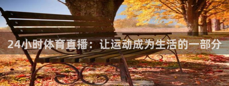 24小时体育直播：让运动成为生活的一部分