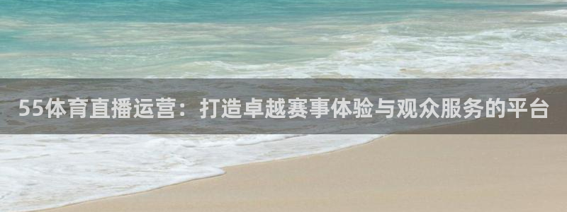 55体育直播运营：打造卓越赛事体验与观众服务的平台